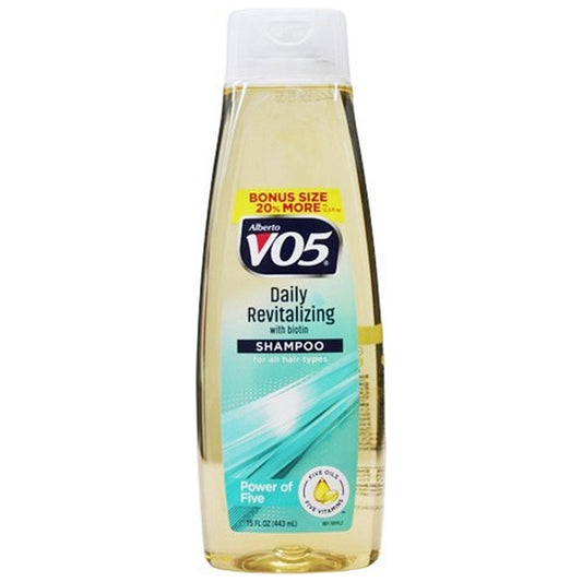 Vo5 Daily Revitalizing Shampoo, 15oz - (Pack of 6)